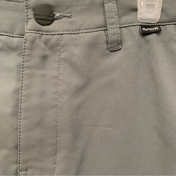 Hurley Nike Dri-Fit Youth Boys Shorts, Grey Size 16 - Picture 2 of 9